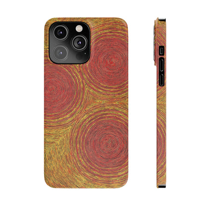 Fingerprints of the Sun Glossy Phone Case Printify