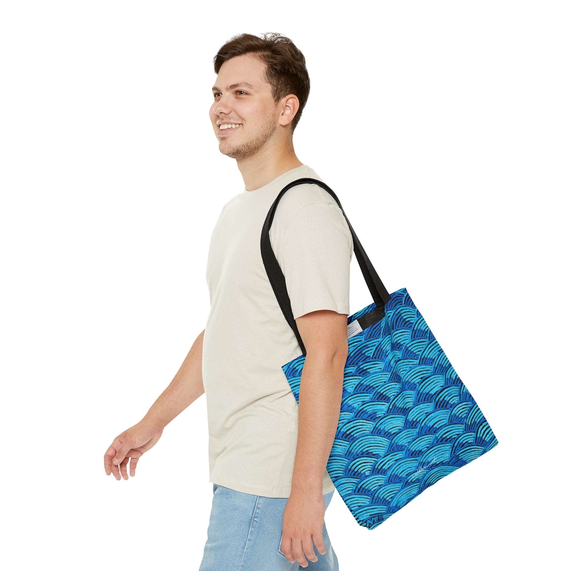 Blue Waters Tote Bag Printify