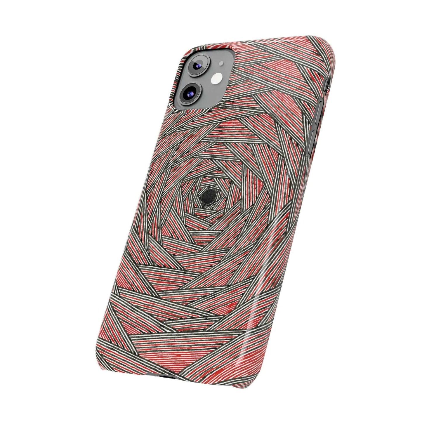 Aperature Glossy Phone Case Printify