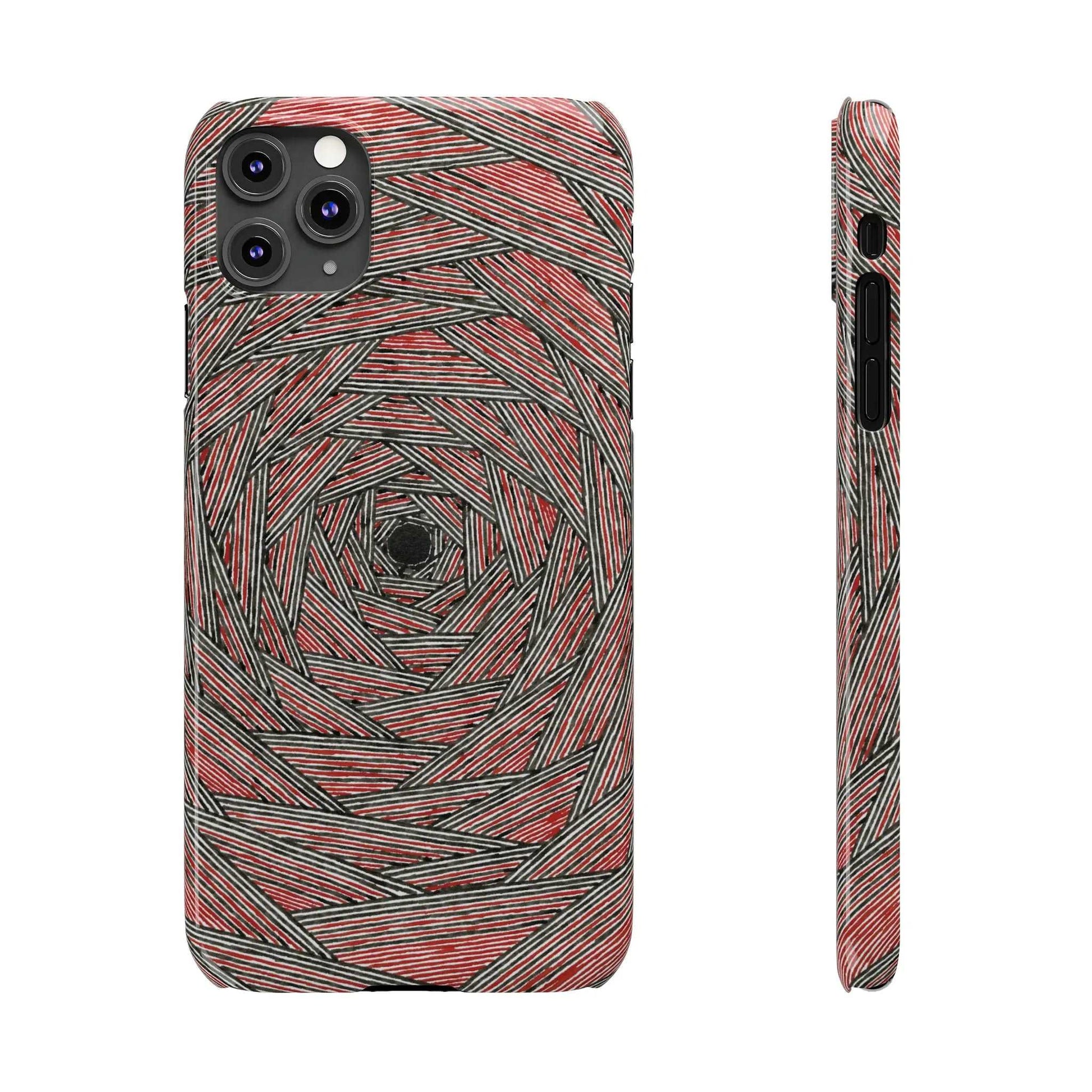 Aperature Glossy Phone Case Printify