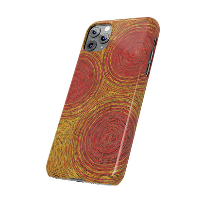 Fingerprints of the Sun Glossy Phone Case Printify