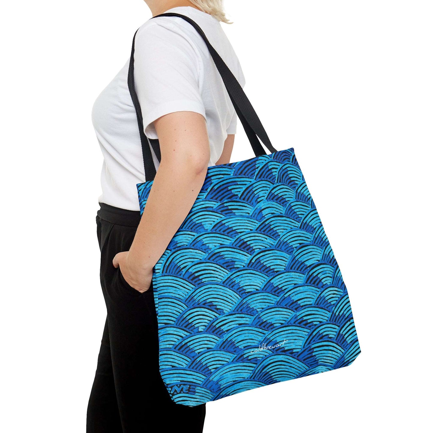 Blue Waters Tote Bag Printify