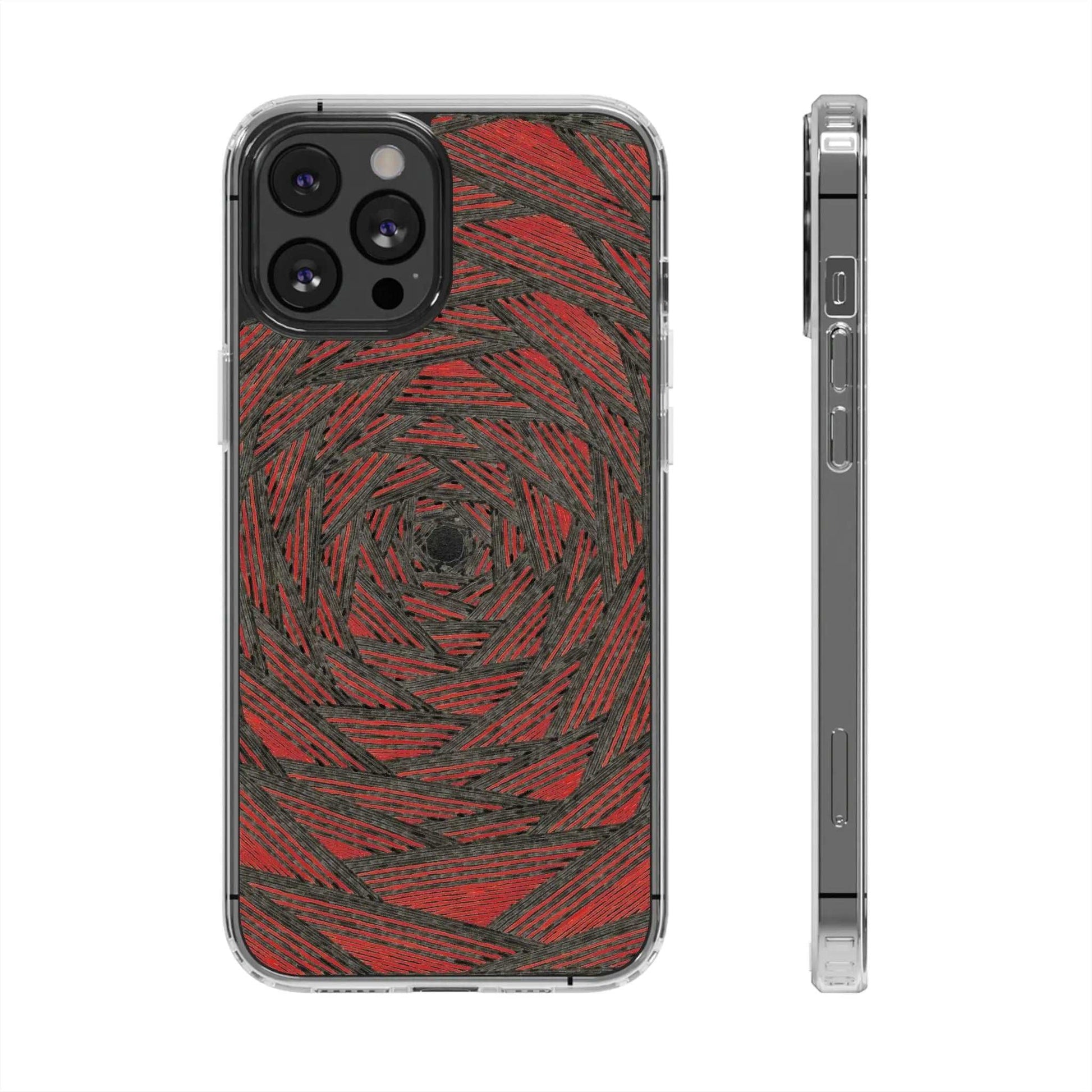 Aperature Clear Phone Case Printify