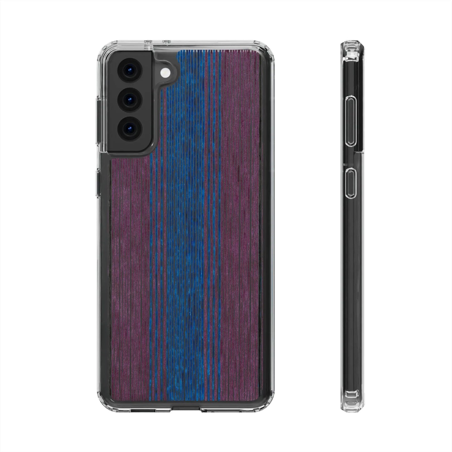 Faded Clear Phone Case Printify