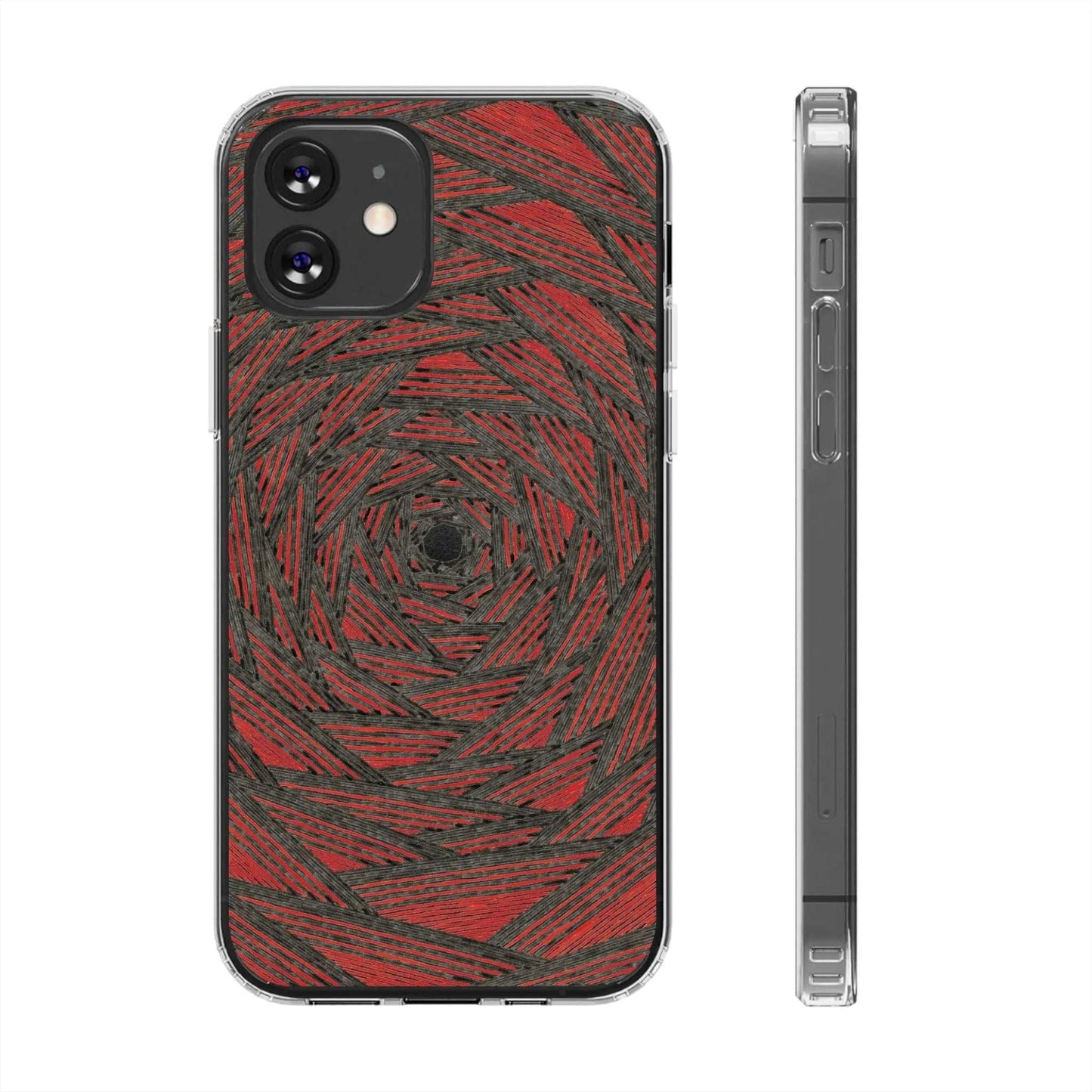 Aperature Clear Phone Case Printify