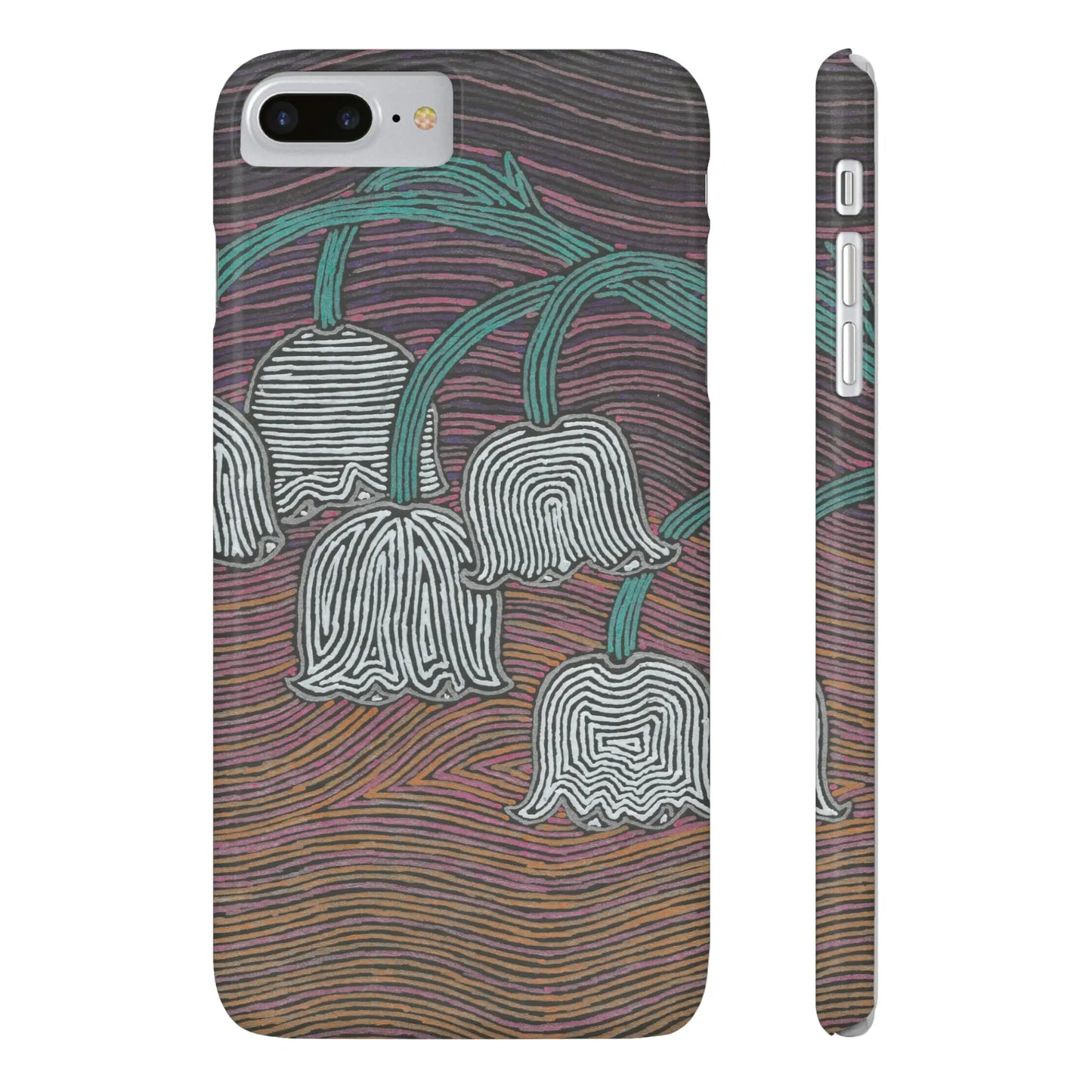 Lily of the Valley Glossy Phone Case Printify